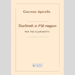 Divertimento in Eb major, for three clarinet by Gaetano Apicella