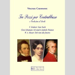 Three Pieces for Double Bass and String Orchestra, by Vincenzo Carannante