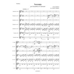 F. Schubert, Serenata for Clarinet Ensemble di Mauro Caturano