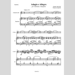 Adagio e Allegro, per Clarinetto e Pianoforte di Gaetano Apicella e Francesca Apicella