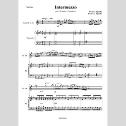 Intermezzo, per Clarinetto e Pianoforte di Gaetano Apicella e Francesca Apicella