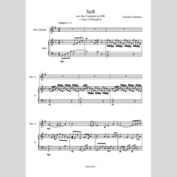 Soft, per Sax e Arpa o Pianoforte di Salvatore Marchese