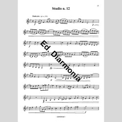 12 Studi per Corno by Luigi Gigantiello